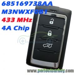 Jeep Grand Wagoneer 2021-2022 car key