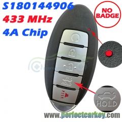 Nissan Maxima 2009-2015 car key
