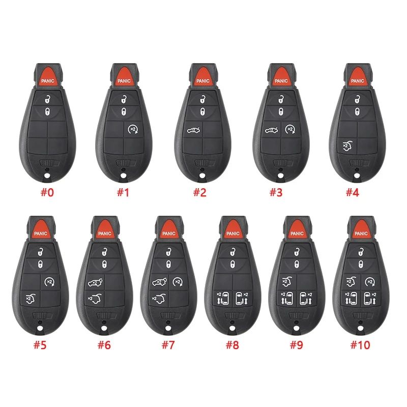 Ram 1500 2013-2019 car key