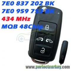 Volkswagen Multivan 2016-2017 car key