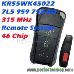 Volkswagen Touareg 2004-2008 car key