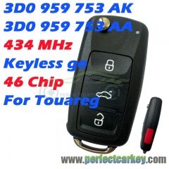 Volkswagen Touareg 2002-2010 car key